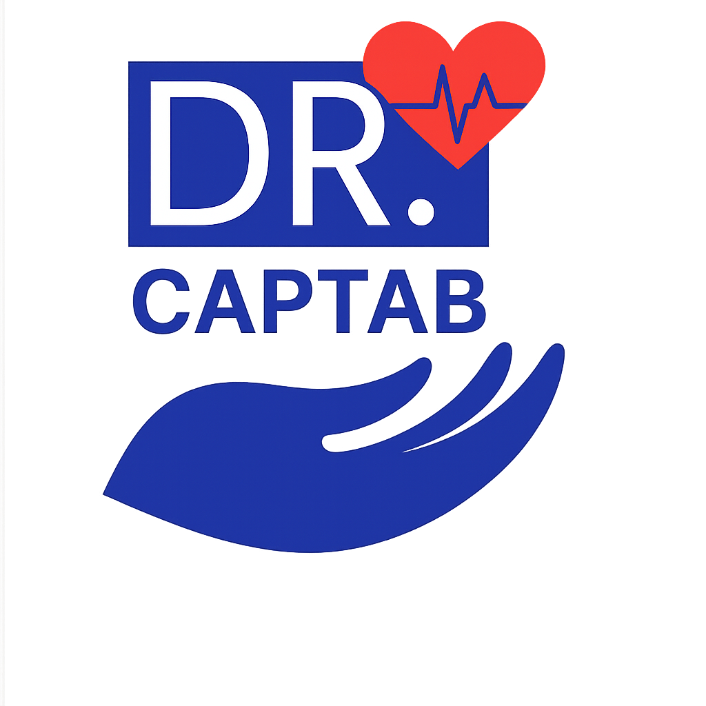 Dr. Captab Life Sciences Logo - Medical Supplier Near Me